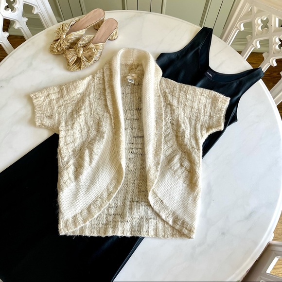 Anthropologie Sleeping on Snow Utopia Shrug Sz S - Picture 3 of 8